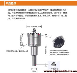 木工與金工利器 32mm及90mm合金開孔器與鋁合金擴孔器在鐵板不銹鋼金屬板材鉆孔中的實踐應用